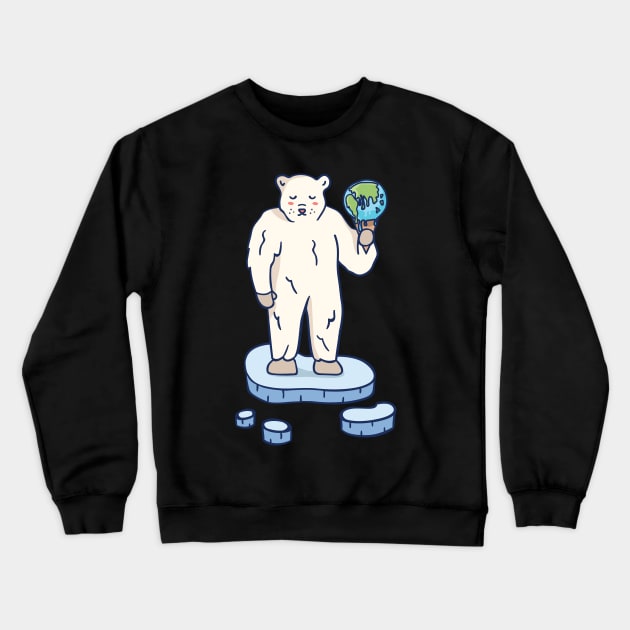 Ice bear Crewneck Sweatshirt by LR_Collections